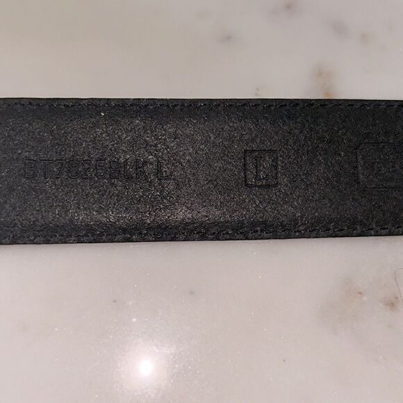 Fossil men’s black leather belt LARGE‎ - Picture 6 of 6